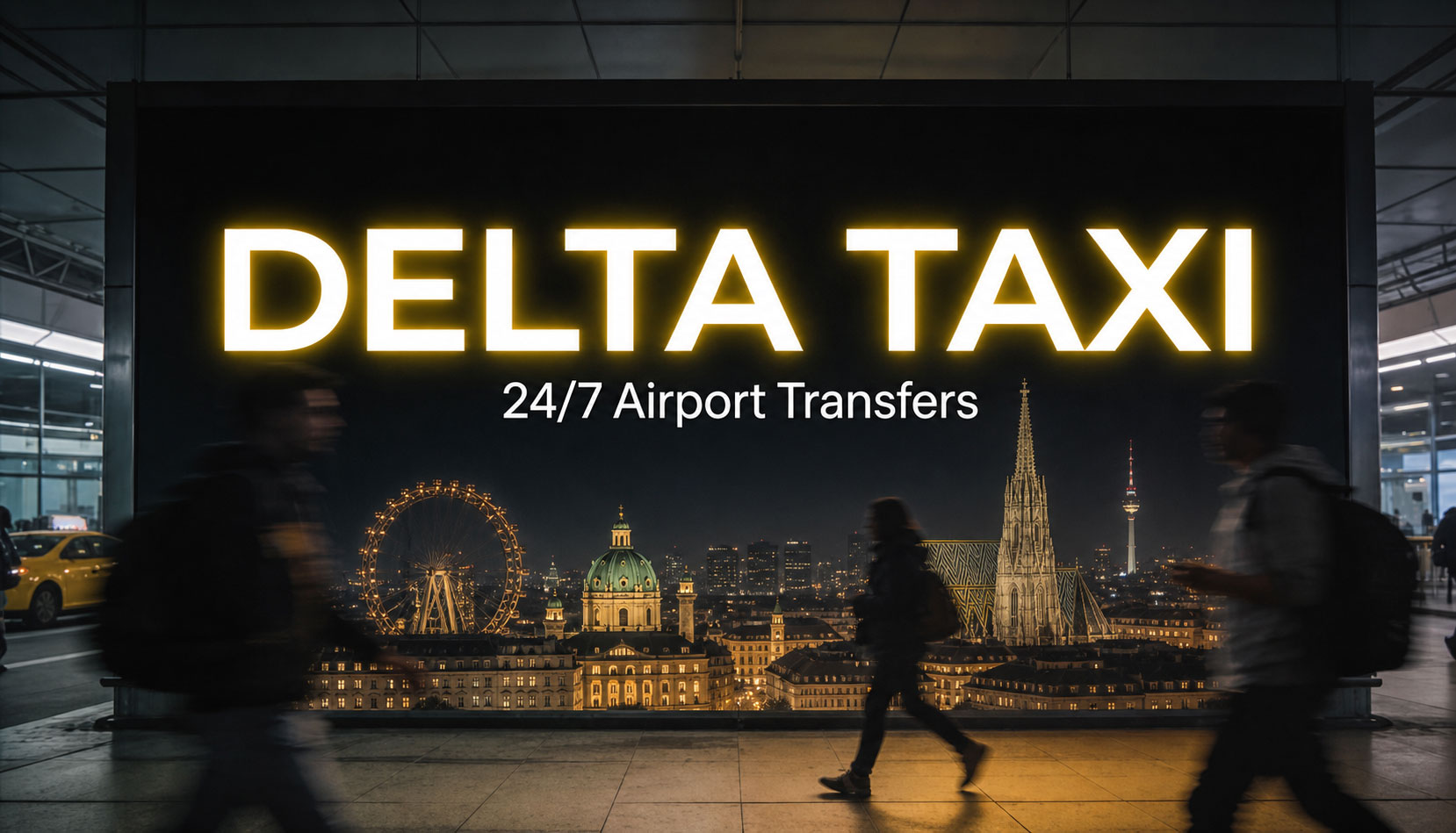 Aerodromski taxi Beč - Delta Taxi